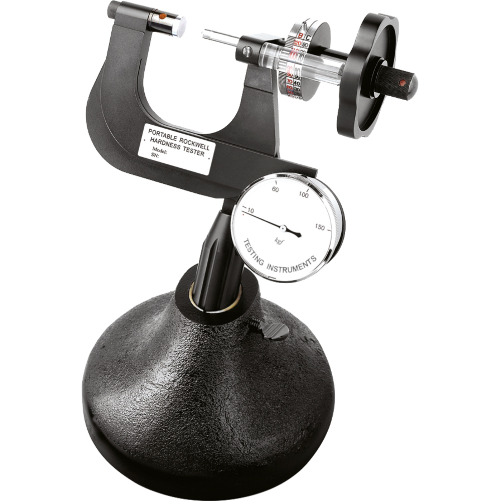 Rockwell-Tester with stand